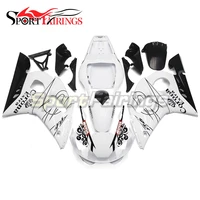 fairings for yamaha yzf600 r6 year 98 99 00 01 02 1998 1999 2000 2001 2002 abs motorcycle fairing kit cowling corona white new