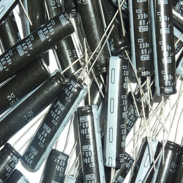 5 шт 60 мкФ 330V Nippon Chemi Con NCC фото флэш конденсатор 8x36mm 330V60uF PH конденсаторы|flash capacitor|photo