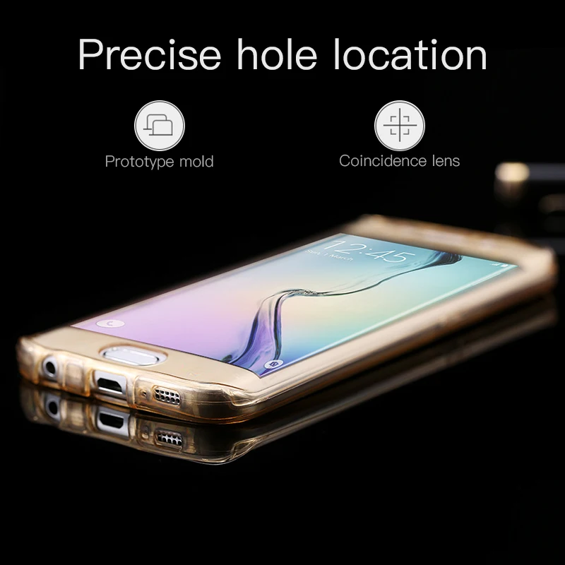 Мягкий 360 Полный чехол силиконовый для Samsung Galaxy S8 S7 S6 edge S5 J3 2017 J327P J7 J720 NOTE 4 3 A3 A320 |