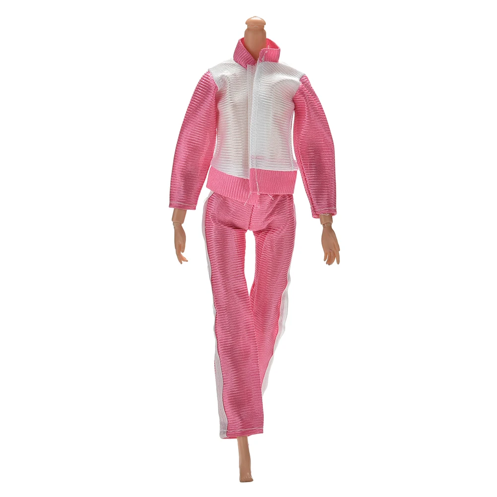 6 Top+ Pants/set New Fashion Suit Summer Autumn Wear Clothing Dress For Doll Toys Outfit Blouse Trousers for Girls Gift - Цвет: 6