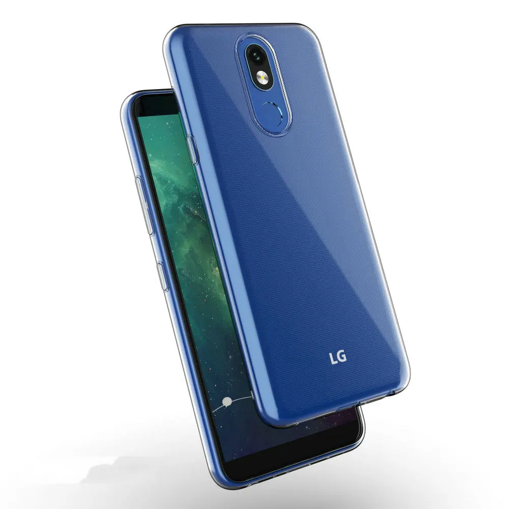 Для LG K40 LM-X420EM LM-X420EMW прозрачный силиконовый чехол для мягкий на заднюю панель