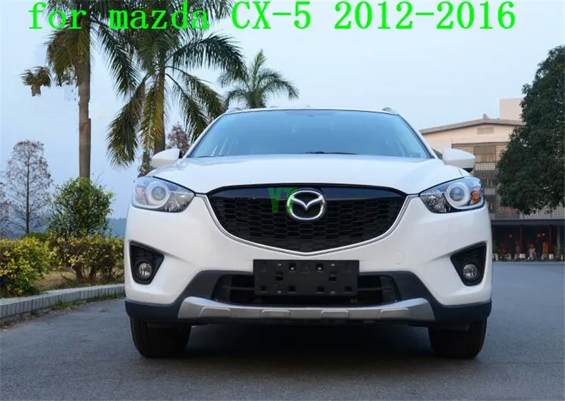 Авто Передняя и задняя опорная панель для MAZDA CX-5 cx 5 2012- нержавеющая сталь, 2 шт./лот, авто аксессуары