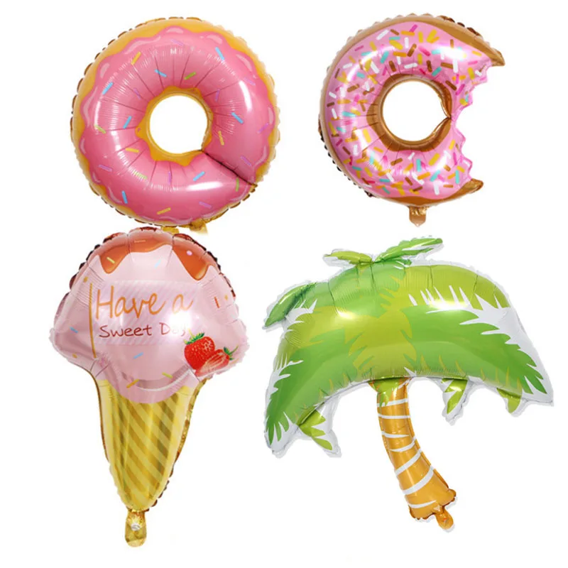 Большой сладкий мороженое конфеты кокосовое дерево воздушные шары для свадьбы