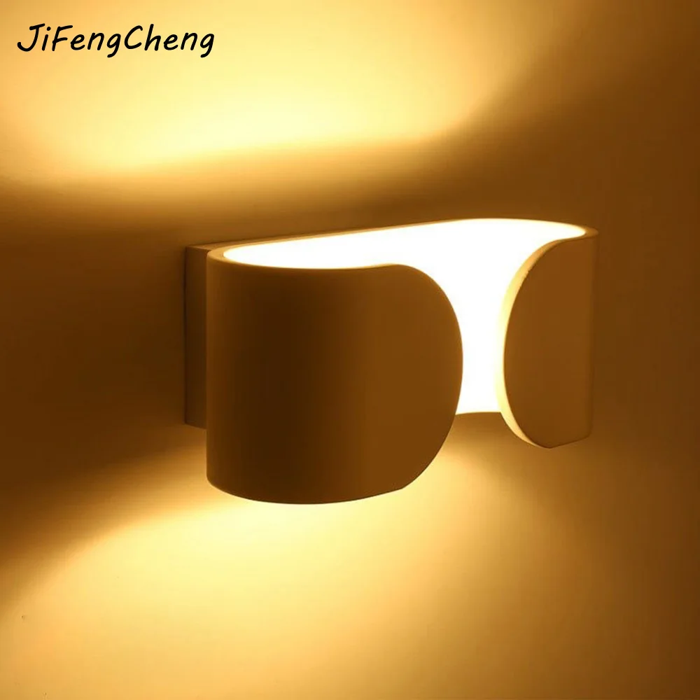 Современная и простая интерьерная светодиодная настенная лампа JiFengCheng