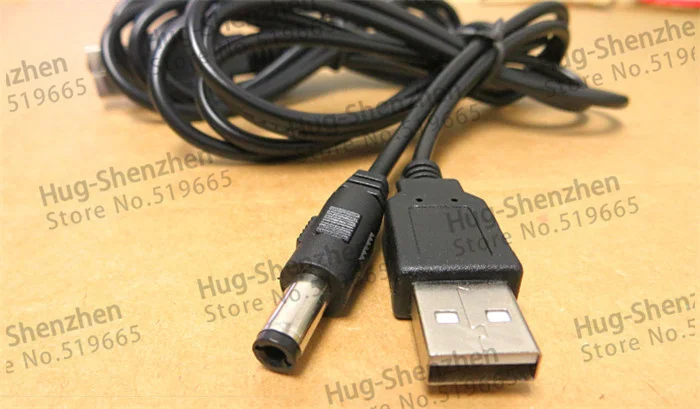 Кабель питания USB A 2 0 штекер для зарядки постоянного тока 5 5x2 мм соединительный