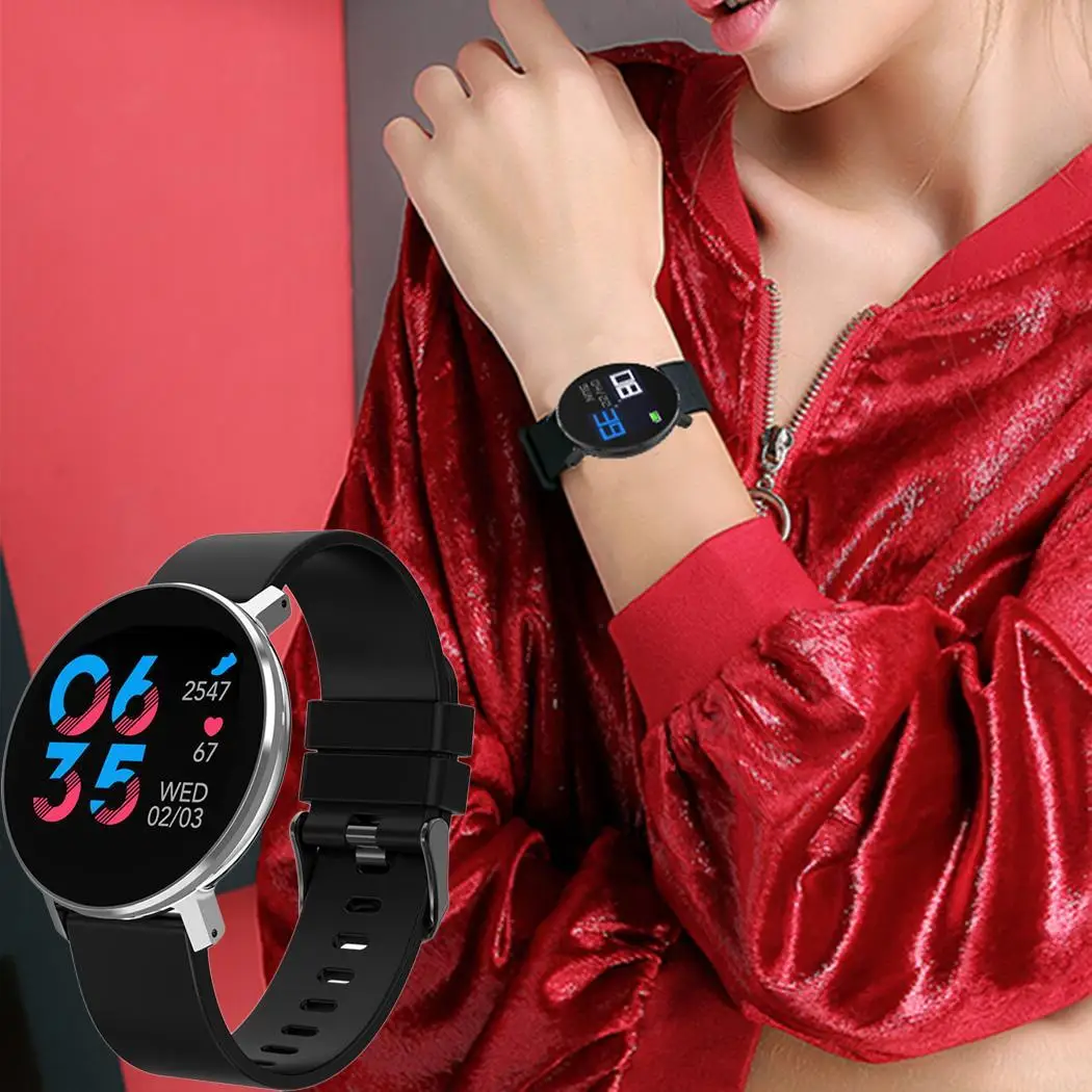 T5 Color Touch Screen Intelligent Sports Smart Bracelet Waterproof Smartband 1.04" Bluetooth Band Pedometer Wristband | Электроника