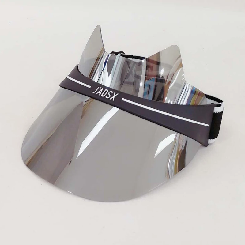 New Visor Sun Hat Golf Tennis Beach Unisex Cap Summer Uv Protection Transparent