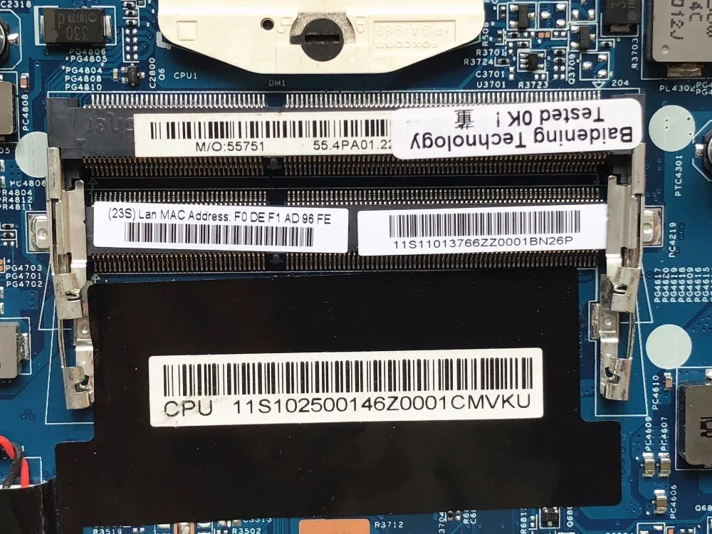 Высококачественная материнская плата MB 11S11013766 11013766 для Lenovo Z570 PGA989 HM65 GT540M DDR3 100%
