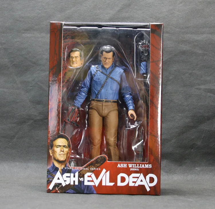 Vogue Value Stop Ash Hero Eligos vs Evil Dead Classic Terror Movie Series NECA 7 дюймов экшн фигурка|action figure|ash evil