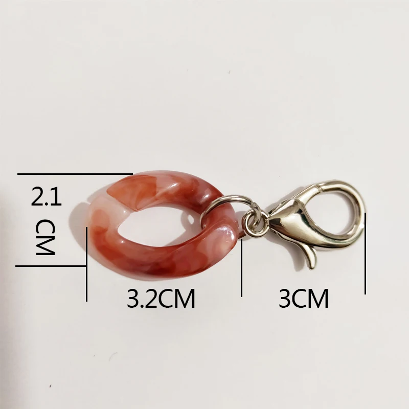 IKE MARTI 1 шт. 60/120 см акриловой смолы цепи для accessorieshandiy Для женщин Пластик кошелек цепи ремни для Сумки