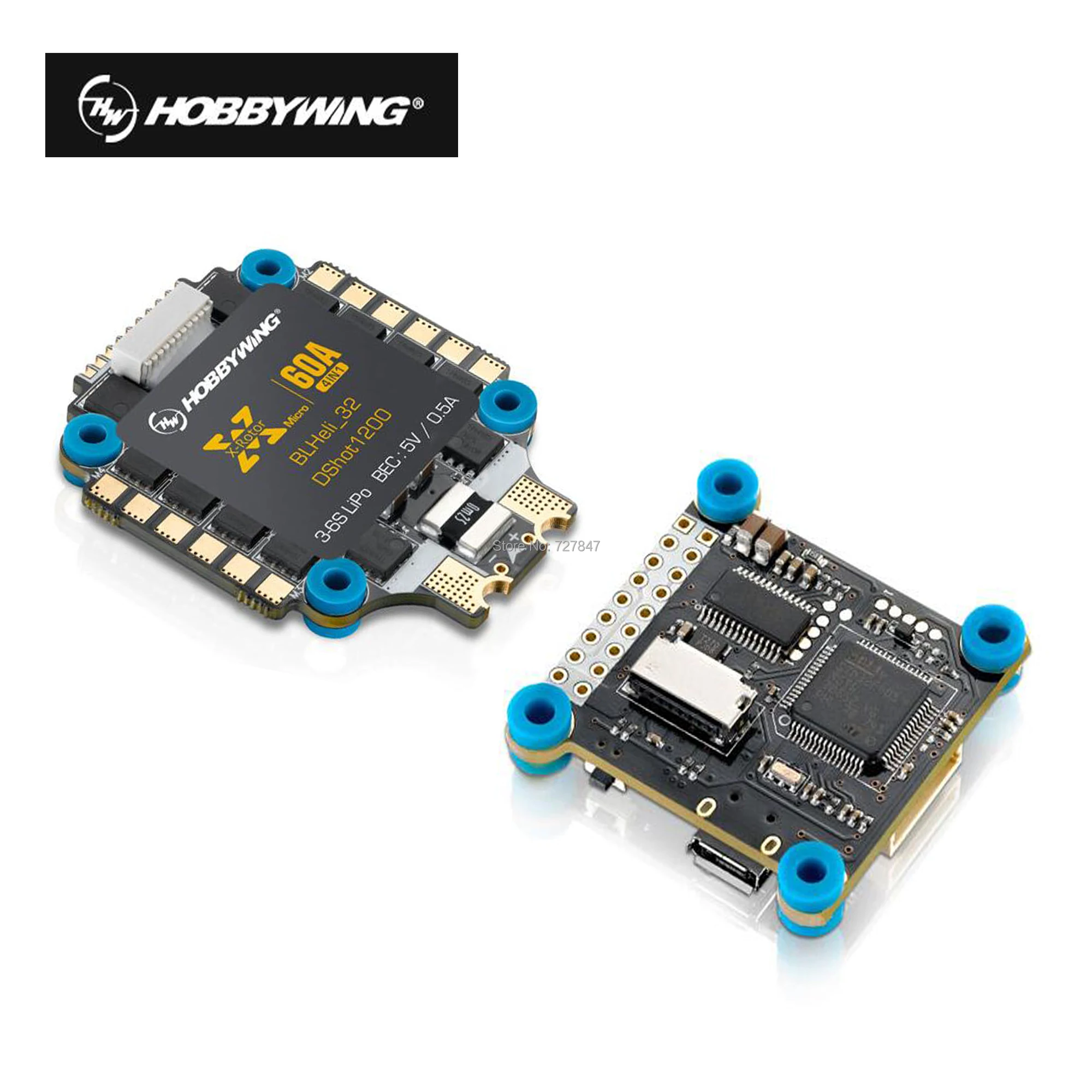 Xrotor Micro на высокоточном оборудовании с F4 G2 игровые джойстики и 60A 4in1 BLHeli32 6S ESC DShot1200