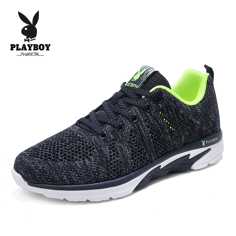 

PLAYBOY 2019 New Breathable Men Casual Shoes Lightweight Cushion Walking Shoes Men Outdoor Water Shoes zapatillas mujer sapato