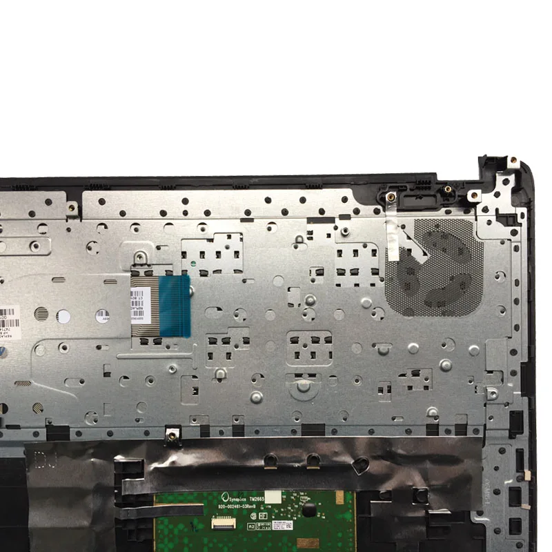 Новая клавиатура США laptot для HP 15-A 15-a101TX английская белая/Blavk с подставкой верхняя