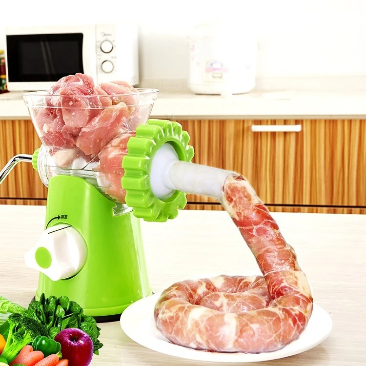 Ручная мясорубка машина колбаса стол Кривошип инструмент резак ломтерезка для говядины многофункциональный мясо кухонный инвентарь для тонкой нарезки