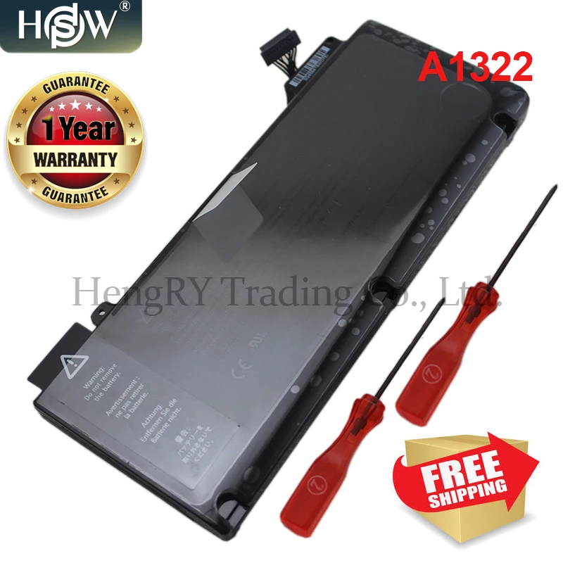 63.5Wh 10,95 в натуральная A1322 A1278 Батарея для Apple MacBook Pro 1" 2009 2010 2011 MB991LL/MB990LL/MB990J/MC700 MC724