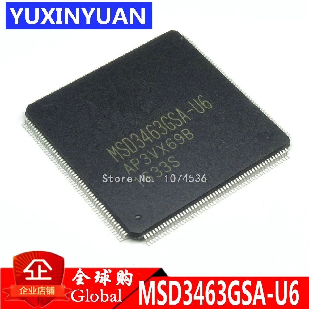 

MSD3463GSA-U6 MSD3463GSA MSD3463 QFP-216 TQFP216 integrated circuit IC LCD chip 1PCS