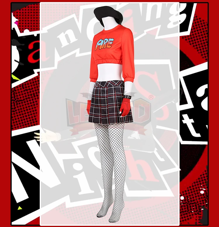 Игра Persona 5 Ann Takamaki Косплей Костюм P5D 5: танцы в Звездном стиле костюм на заказ