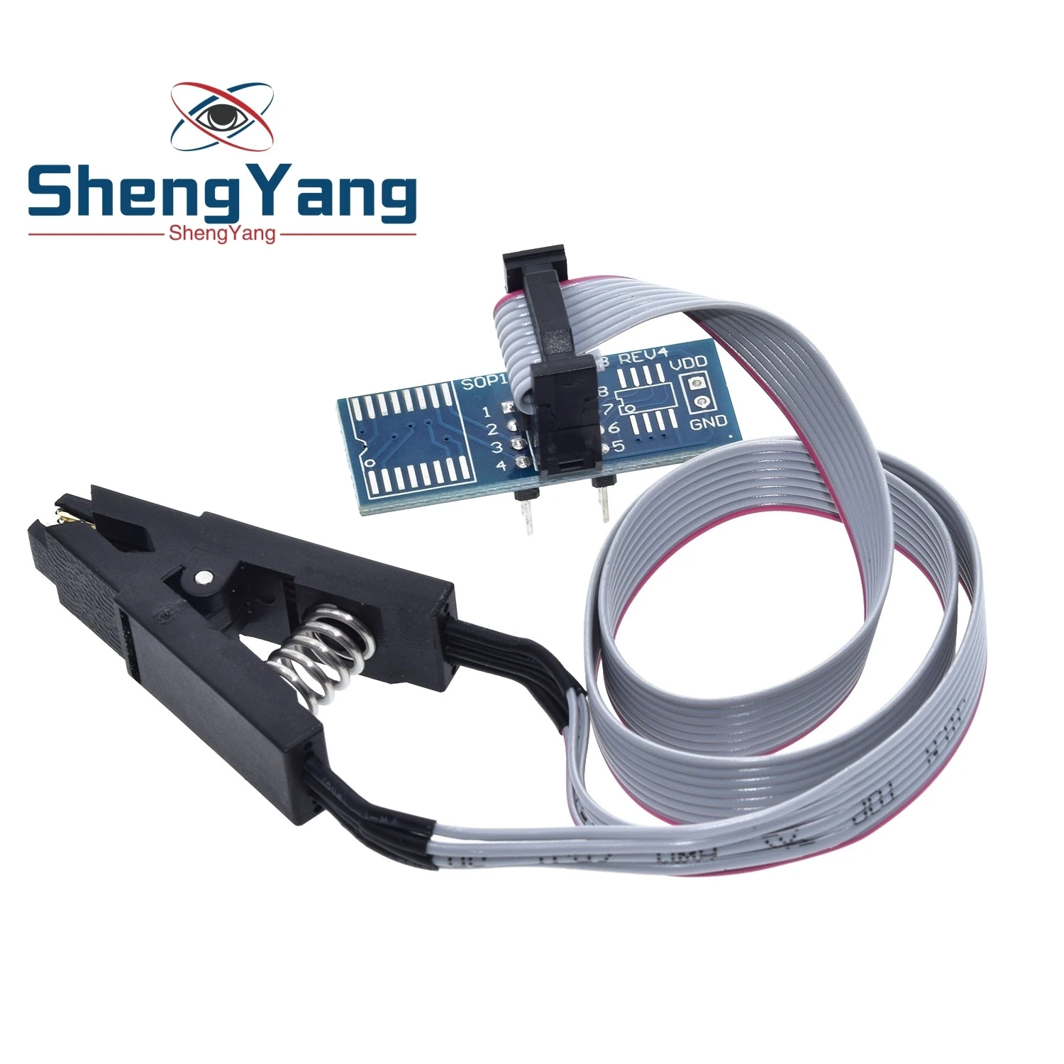USB программатор CH341A 24 25 серия EEPROM модуль программатора с флэш BIOS зажим SOIC8 SOP8 для
