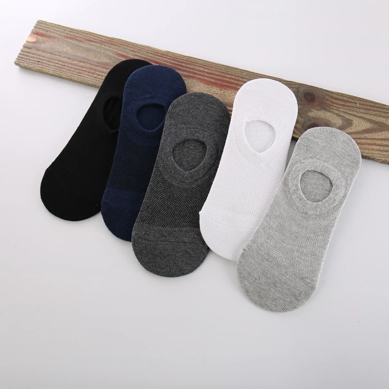 5 пар/лот мужские носки подарки для мужчин хлопковые носки-башмачки тапочки