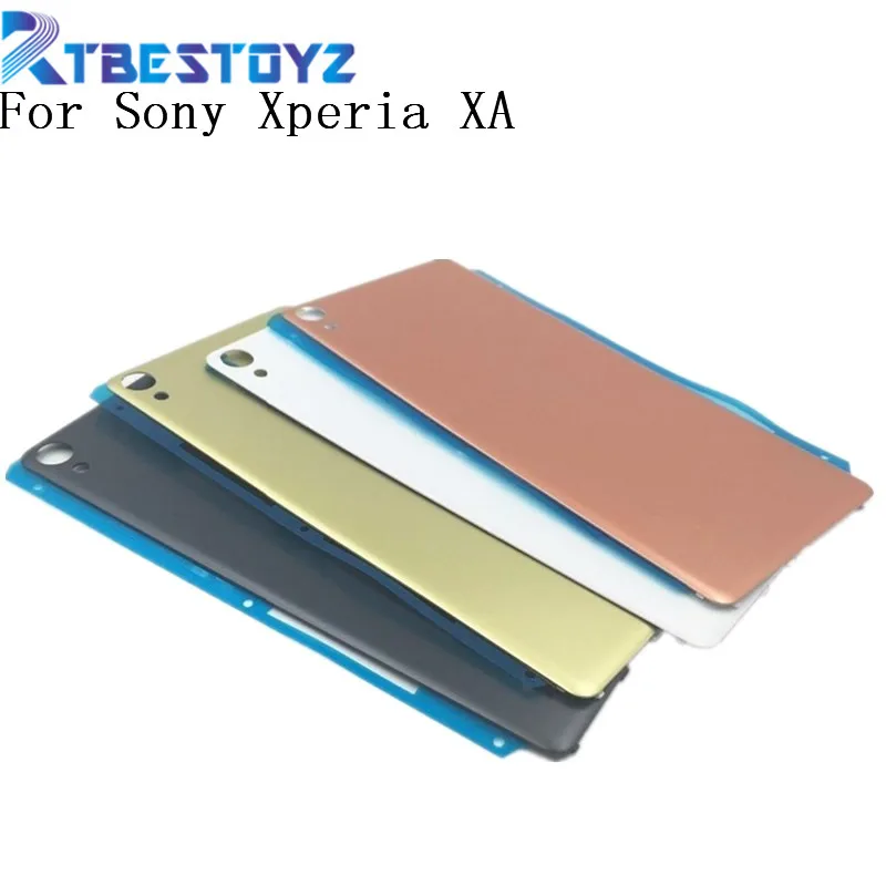 

Крышка батарейного отсека для Sony Xperia XA F3111 F3113 F3115 задняя крышка корпуса с логотипом