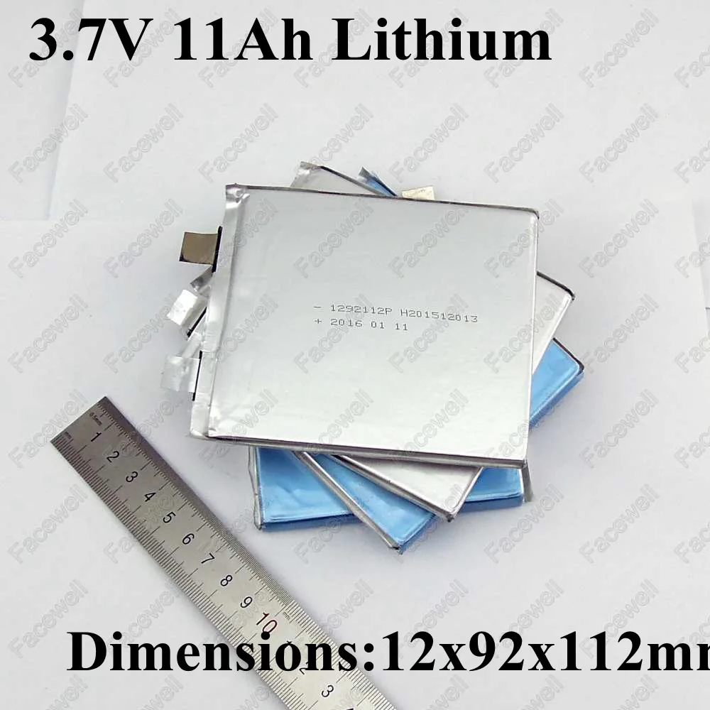 10 шт. литий-полимерные аккумуляторы для электровелосипеда 3 7 в 11 Ач 30 А а |