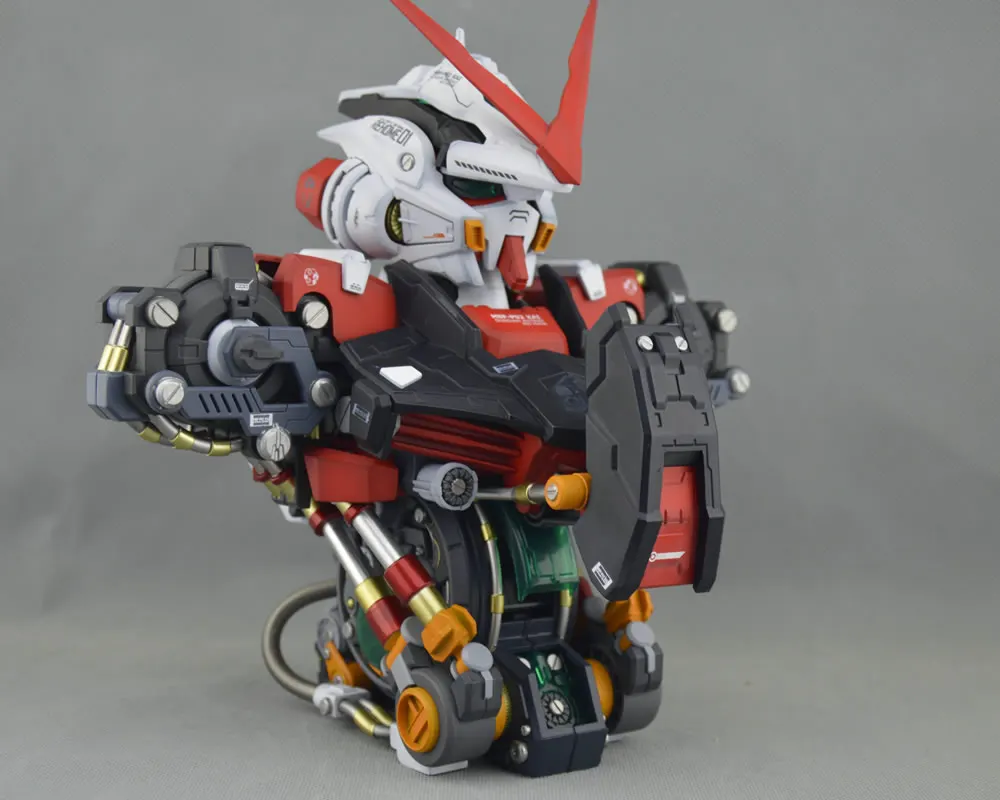 Комиксов клуб мотор королевская модель 1/35 семян Gundam Astray красная рамка бюст голова, бюст, статуя/в собранном виде модель Gundam робот gunpla