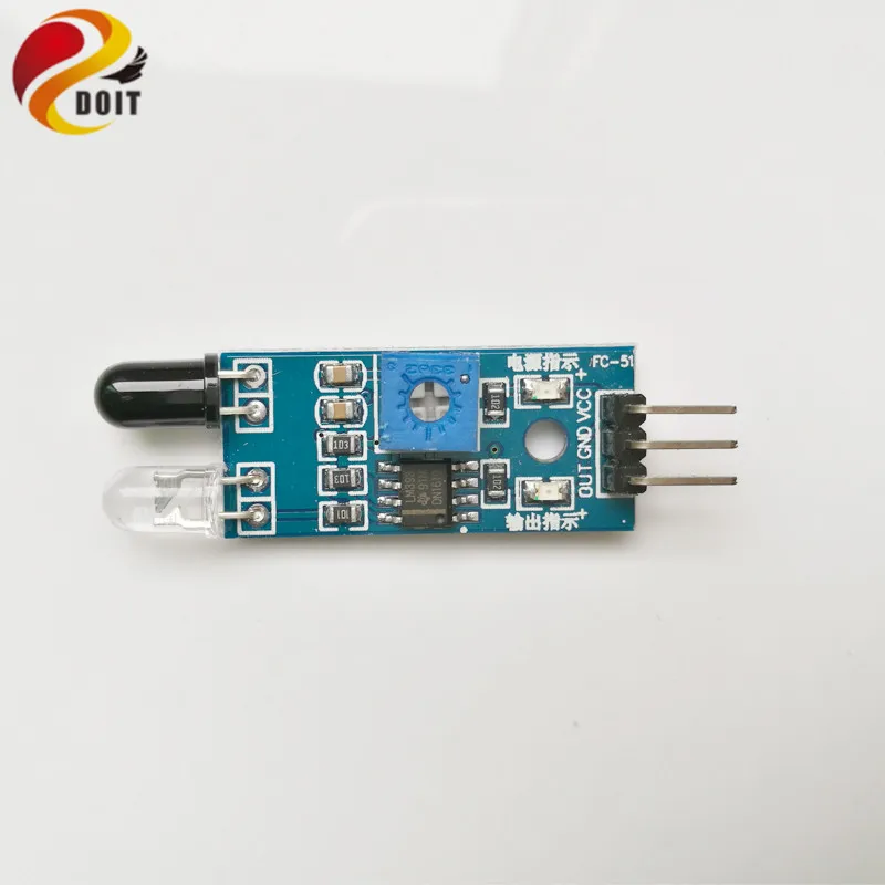 Умный автомобильный комплект Arduino с платформой UNO R3 + Ультразвуковой зуммер