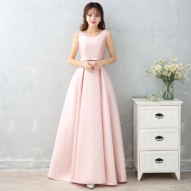 Серое платье подружки невесты 2019 для выпускного вечера Fiesta Vestido Soiree Femme без
