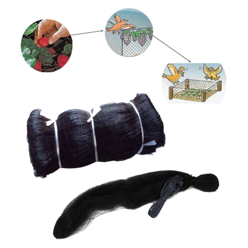 Gardening Pest Control Bird Net Polyethylene Anti Netting Pond Crops Fruit Tree Vegetables Protection Flower Garden Mesh Protect |