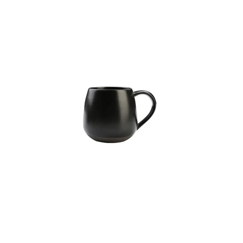 Креативный простой дизайн Черная кружка для кофе Жир Тела чай молоко сок чашка подарок на день рождения