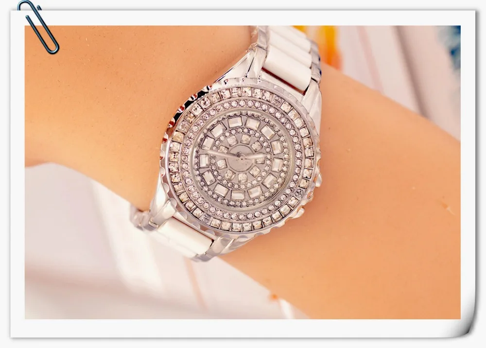 Керамическое платье женские часы reloj mujer кварцевые часы Роскошные розовое золото женские наручные часы женский браслет часы Relogio Feminino
