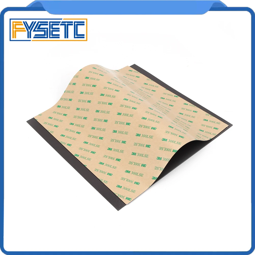Магнитный лист 2 в 1 с клейкой подложкой 3 м для Wanhao i3 Anet A8 A6 220x220 мм|Детали и