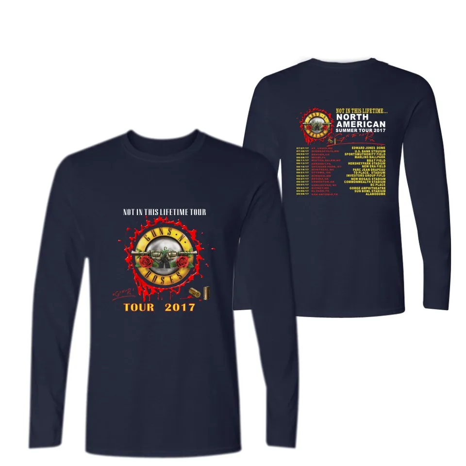 Guns and Roses Мужская футболка весна осень футболка Мужская рок группа футболка хип хоп 4XL футболки топы брендовая одежда guns N Rose