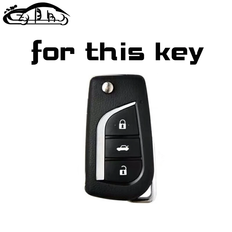 Силиконовый чехол с 3 кнопками для Toyota Auris Corolla Avensis Verso Yaris Aygo Scion TC IM 2015 2016 Camry