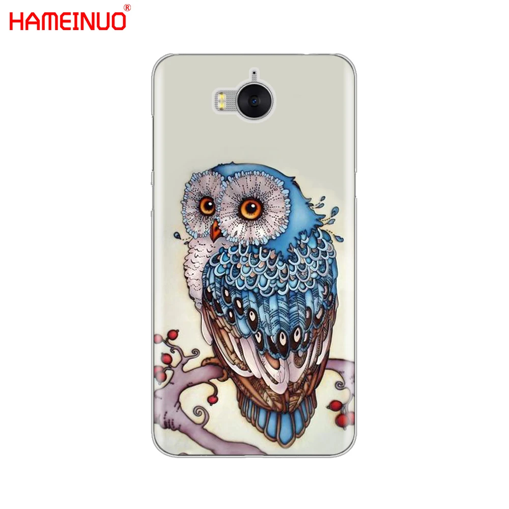 Чехол для мобильного телефона HAMEINUO с милым рисунком совы huawei honor 3C 4X 4C 5C 5X 6 7 Y3 Y6 Y5 2