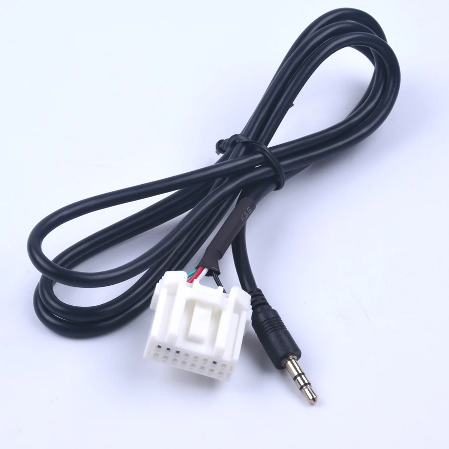 

2016 New Jack AUX Audio MP3 Player Input Adapter Cable For Mazda 6/M6/M3 1Pcs 3.5mm