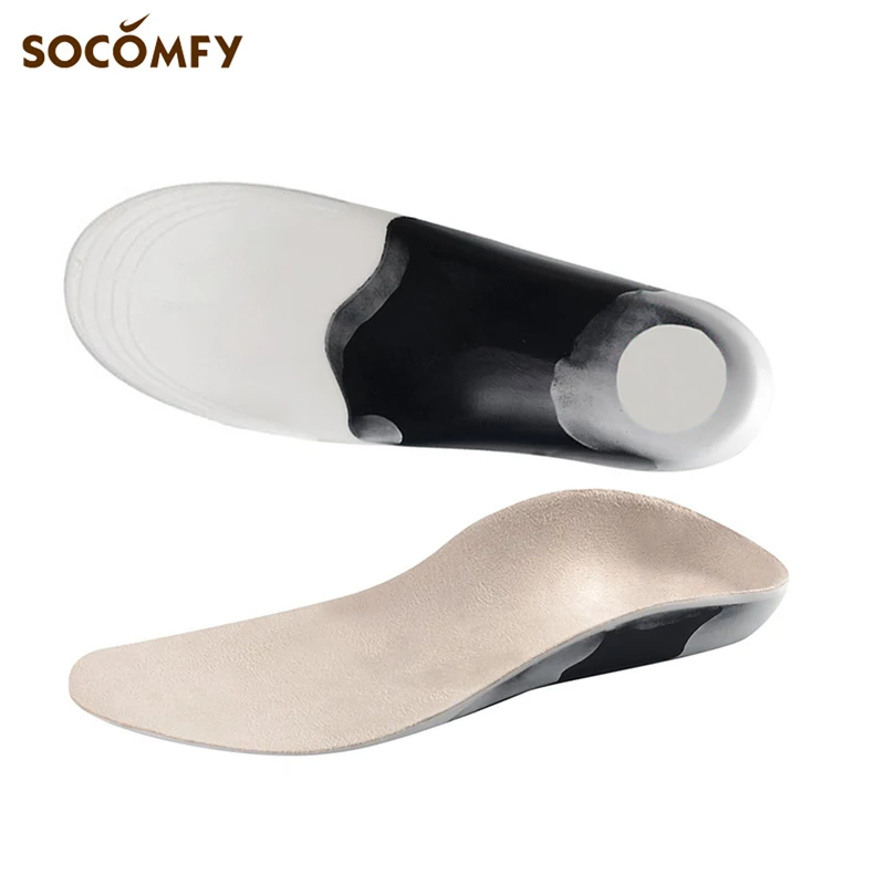 SOCOMFY Orthopedic Insoles For Children Kids Arch Support Flat Foot Flatfoot X/O Leg Orthotic Shoe Heel Pad Inserts | Обувь
