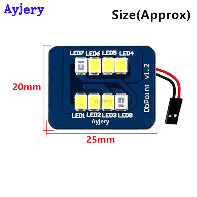 Панельные светодиодные лампы AYJERY 6 шт. s T10 2835 8 Smd для автомобисветильник фар