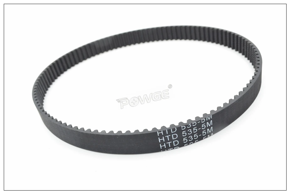 Синхронный ремень POWGE 520/525/530/535 5 м зубья = 104/105/106/107 Вт 12/15/20 замкнутый контур HTD шкив
