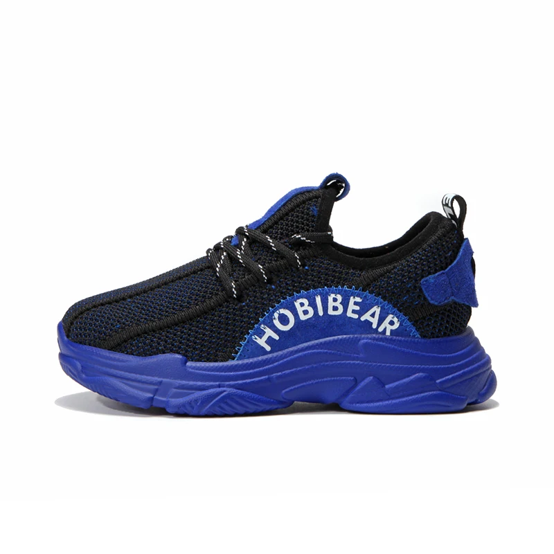 HOBIBEAR New Spring Autumn Kids Running Shoes Non-slip Soft Sport Outdoor Breathable Chilidren Sneakers Size 26-36 | Спорт и
