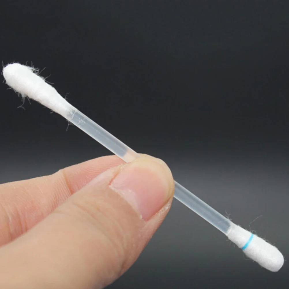 10 шт. одноразовые пробирки медицинская спиртовая ватных палочек алкоголь