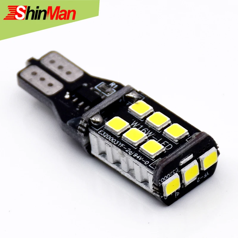 Светодиодный фонарь ShinMan T15 W16W 906 901Car без ошибок для Nissan Murano|Сигнальная лампа| |