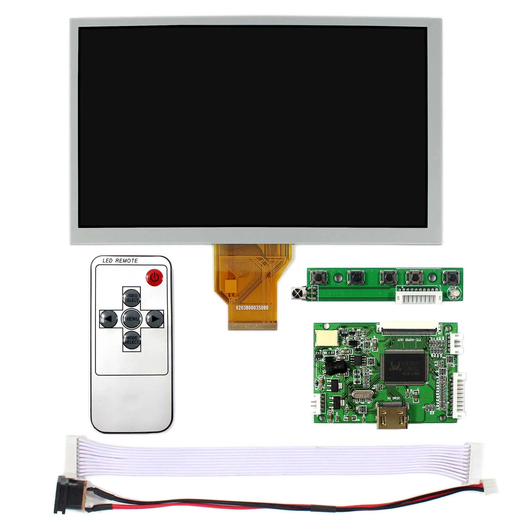 VS TY50 V2 AT080TN64 8 дюймов 800x480 ЖК дисплей Экран дистанционного Управление HD MI