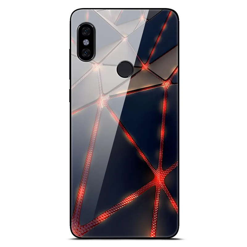 33 Чехол для Xiaomi mi A2 Lite из закаленного стекла с изображением планеты космос, чехол для задней панели, чехол для Xiaomi mi A2 Lite, чехол для телефона Red mi 6 Pro 6Pro - Цвет: 33
