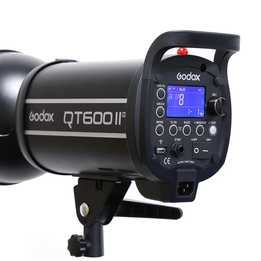 Студийный высокоскоростной светильник Godox 3X QT600II 600WS ing со встроенной