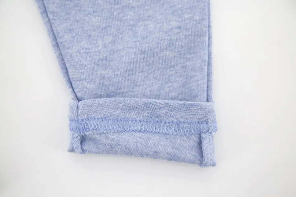 Лето 2019 детские штаны для мальчиков Хлопковые вязаные однотонные сна одежда