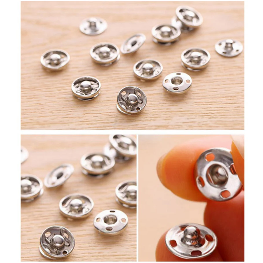 Швейная фурнитура позолоченные защелкивающиеся кнопки|buttons scrapbooking|metal snapsmetal snap