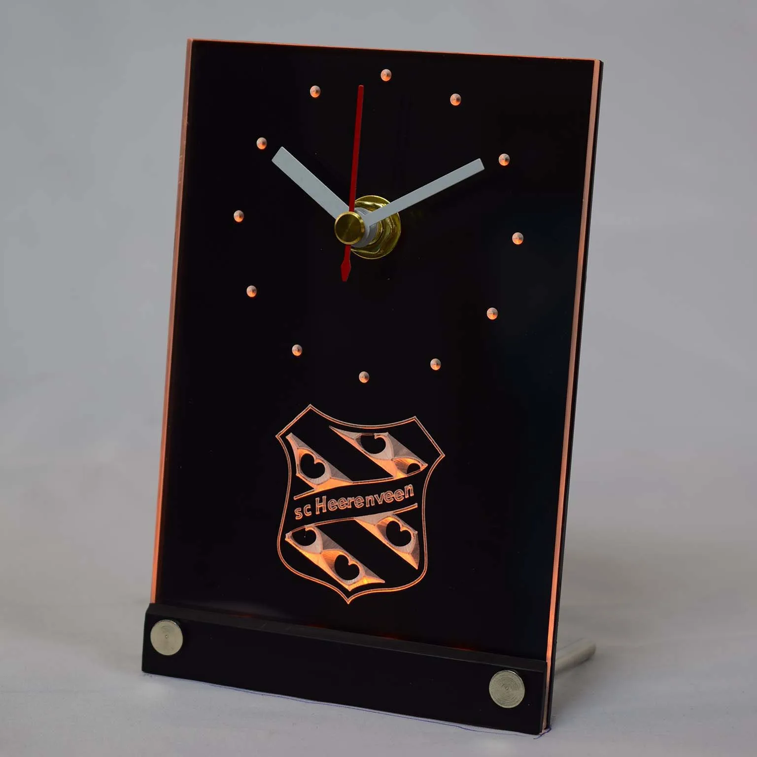 Tnc1018 SC Heerenveen Эредивизи футбол 3D LED настольные часы|3d led clock|3d clockclock 3d |