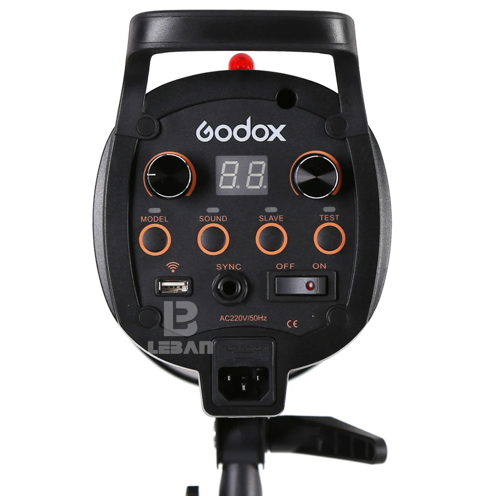 Студийный стробоскоп Godox QT 1200 1200W с высокой длительностью вспышки 1/5000s 110 В 220 230 2