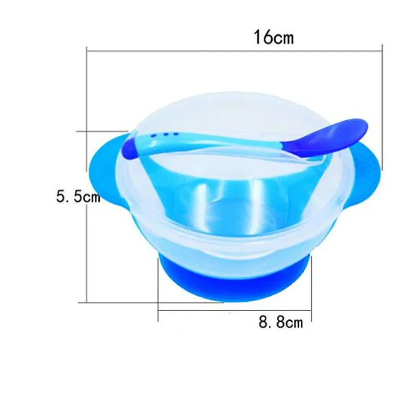 Набор столовых приборов на присосках для кормления детей Мягкая ложка